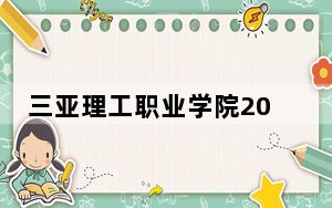 三亚理工职业学院2024年录取最低分数线是多少？四川考生2025年参考