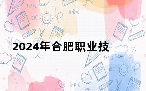2024年合肥职业技术学院全国最低录取分数线和最低位次