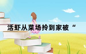 活虾从菜场拎到家被“热熟” 背后真相令人震惊