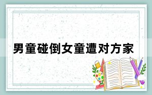 男童碰倒女童遭对方家长怒摔3次 背后真相实在让人惊愕