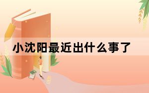 小沈阳最近出什么事了 背后真相实在令人震惊