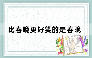 比春晚更好笑的是春晚的观众 这到底是怎么回事？
