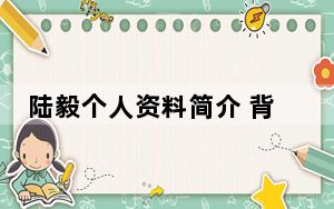 陆毅个人资料简介 背后真相让人感到惊讶