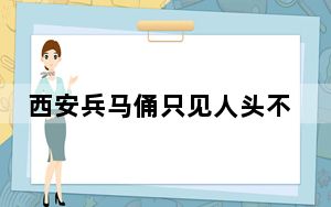 西安兵马俑只见人头不见俑 背后真相实在让人惊愕
