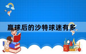 赢球后的沙特球迷有多疯狂 背后真相令人震惊