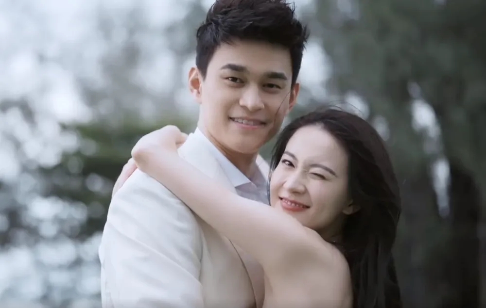 孙杨张豆豆婚纱大片