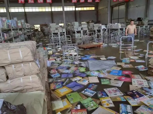 洪水穿过物流重镇 图书库房损失过亿 背后真相实在令人感到惊愕