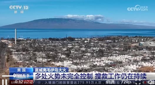夏威夷大火废墟中有很多X字样 背后真相实在令人感到惊愕